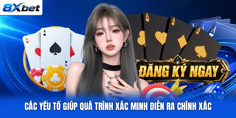 Các yếu tố giúp quá trình xác minh diễn ra chính xác Các yếu tố giúp quá trình xác minh diễn ra chính xác