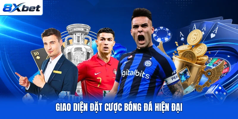 Giao diện đặt cược bóng đá hiện đại Giao diện đặt cược bóng đá hiện đại