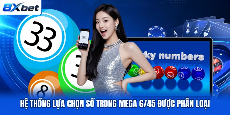 Hệ thống lựa chọn số trong Mega 6/45 được phân loại Hệ thống lựa chọn số trong Mega 6/45 được phân loại