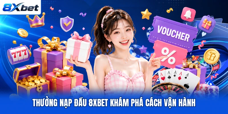 Thưởng nạp đầu 8XBET khám phá cách vận hành